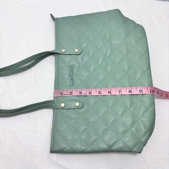 Montana West Quilted Handbag‎ Leather Tote Purse Shoulder Bag Large Satchel Hobo - Picture 9 of 13